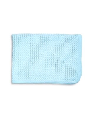 Little Me - Infant Boys' Textured Stripe Blanket - Baby