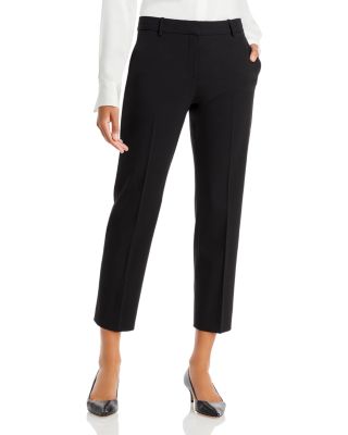 Theory - Treeca Wool-Blend Cropped Pants