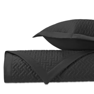 Home Treasures - Basketweave Quilted Coverlet, Queen