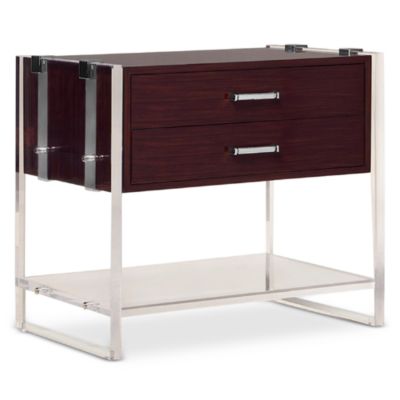 Ralph Lauren - Pryce Acrylic Leg Nightstand