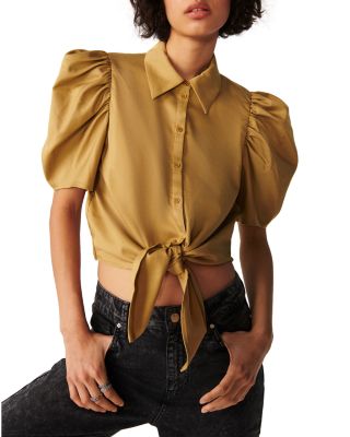 ba&sh - Dean Puffed Sleeve Top