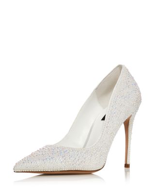 AQUA - Women's Embellished Pointed Toe Pumps - 100% Exclusive