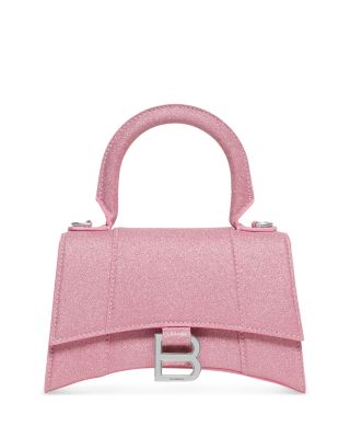 Balenciaga - Hourglass XS Sparkling Top Handle Bag