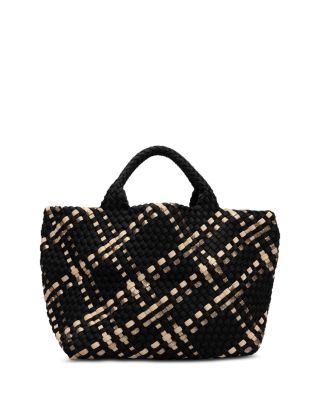 NAGHEDI - St. Barths Small Plaid Tote