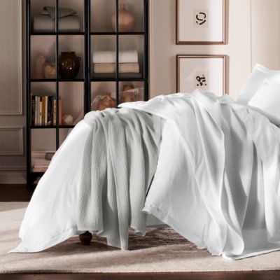 Boll & Branch - Waffle Bed Blanket, Full/Queen