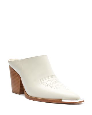 SCHUTZ - Women's Alley Pointed Toe Slip On High Heel Shooties