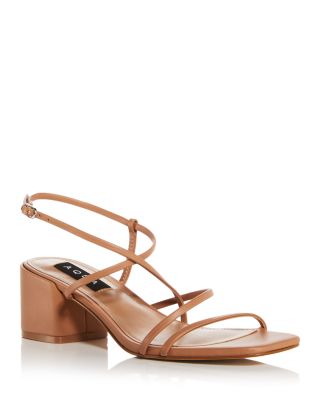 AQUA - Women's Rays Strappy High Heel Sandals - 100% Exclusive