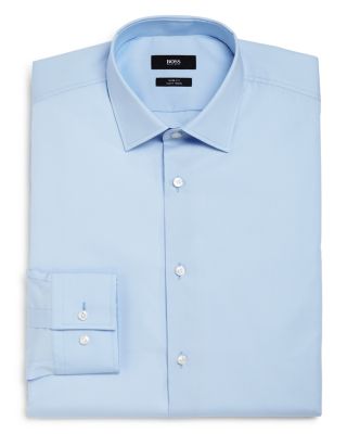 BOSS - Basic Solid Slim Fit Dress Shirt