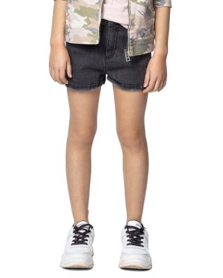 Zadig & Voltaire - Girls' Elle Jean Shorts - Little Kid, Big Kid