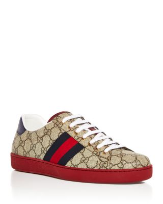 Gucci - Men's Monogram Low Top Sneakers