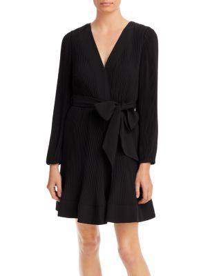 MILLY - Liv Belted Pleated Dress