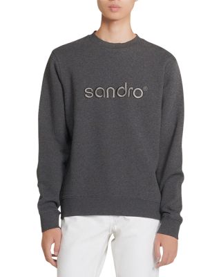 Sandro - Retro Embroidered Logo Sweatshirt