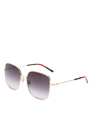 Gucci - Light Glasant Butterfly Sunglasses, 59mm