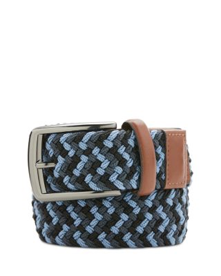 The Men's Store at Bloomingdale's - Men's Happy Blue Stretch Webbing Belt - 100% Exclusive
