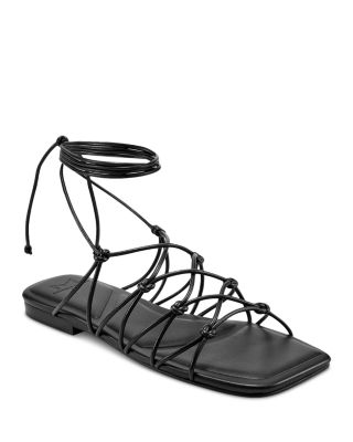 Marc Fisher LTD. - Women's Monnie Lace Up Ankle Tie Sandals