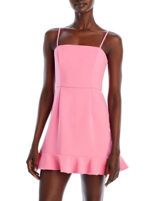 FRENCH CONNECTION - Whisper Ruffled Hem Dress