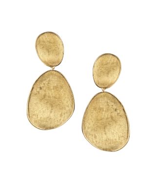 Marco Bicego - 18K Yellow Gold Lunaria Two Drop Earrings