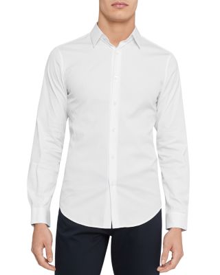 Theory - Sylvain Good Cotton Slim Fit Button Down Shirt