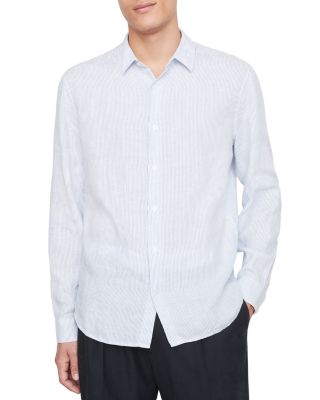 Vince - Striped Long Sleeve Button Down Shirt