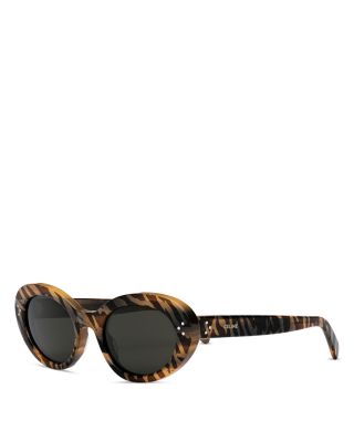 CELINE - Cat Eye Shiny Sunglasses, 53 mm
