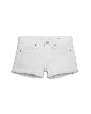 BLANKNYC - Girls' White Cutoff Shorts - Big Kid