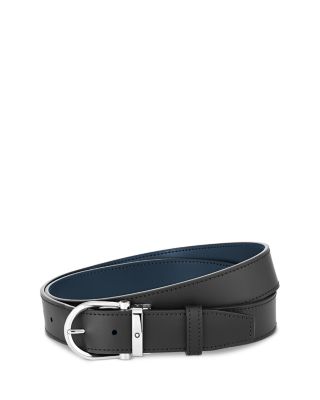 Montblanc - Horseshoe Stainless Steel Pin Buckle Belt