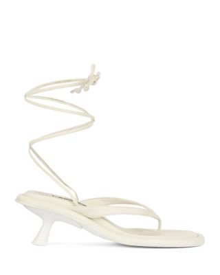 SIMON MILLER - Women's F213 Wrapping Ankle Tie Thong Sandals