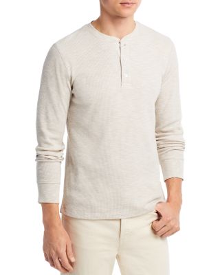 Vince - Sun Faded Thermal Long Sleeve Henley