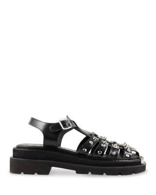 Sandro - Women's Olys Studded Caged Sandals