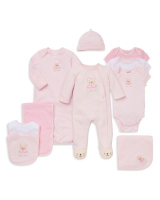 Little Me - Girls' Bear Footie, Bibs, Bodysuits & More - Baby