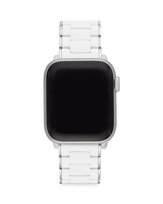 MICHELE - Apple Watch&reg; Stainless and Silicone-Wrapped Interchangeable Bracelet, 38-49mm
