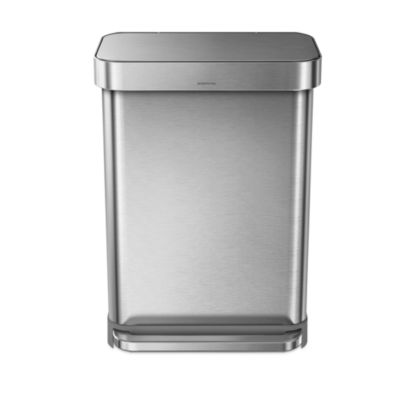 simplehuman - 55 Liter Rectangular Kitchen Step Can