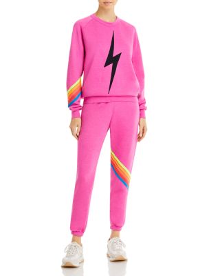 Aviator Nation - Bolt Cheveron Sweatshirt & Sweatpants