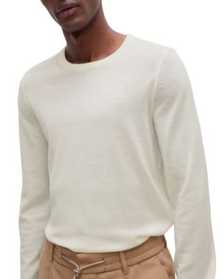 BOSS - Leno-P Solid Slim Fit Wool Sweater
