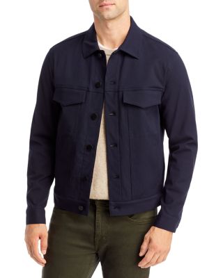 Theory - River Stretch Neoteric Twill Trucker Jacket