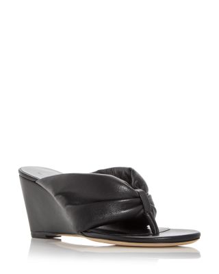 STAUD - Women's Dahlia Wedge Thong Sandals
