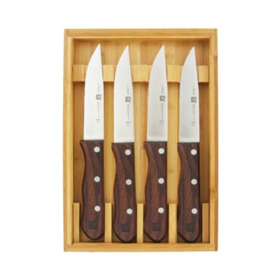 Zwilling J.A. Henckels - 4-Piece Steakhouse Knife Set with Storage Case