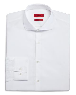 HUGO - Jason Slim Fit Long Sleeve Cotton Dress Shirt