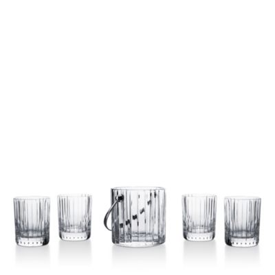 Baccarat - Harmonie 5-Piece Rocks Glass and Ice Bucket Set