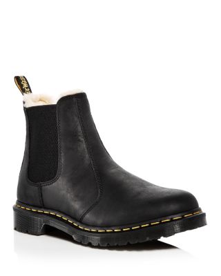 Dr. Martens - Women's Leonore Faux Fur Lined Chelsea Boots