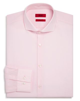 HUGO - Solid Slim Fit Dress Shirt
