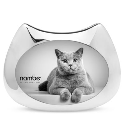 Nambé - Cat Picture Frame, 3" x 5"