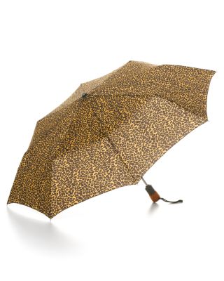 GustBuster - Bloomingdale's Cheetah Print Umbrella - 100% Exclusive