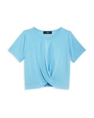 AQUA - Girls' Twist Front Tee, Big Kid - 100% Exclusive