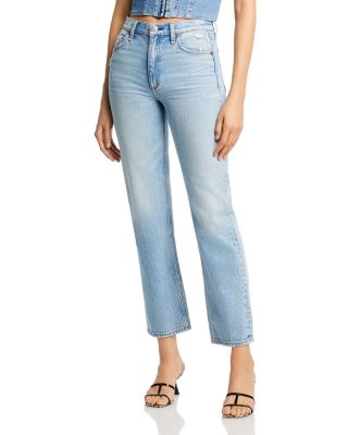 rag & bone - Harlow High Rise Ankle Straight Jeans in Lou1
