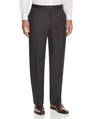 Canali - Siena Wool Classic Fit Dress Pants