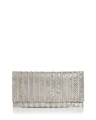 AQUA - Megan Crystal Beaded Clutch - 100% Exclusive