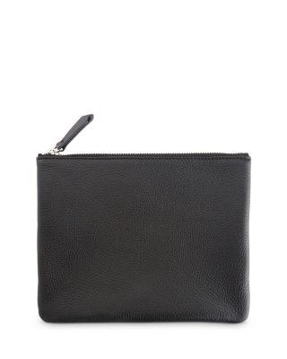 ROYCE New York - Leather Zip Pouch