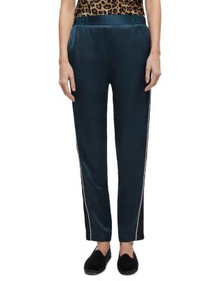 The Kooples - Two Tone Satin Jogger Pants