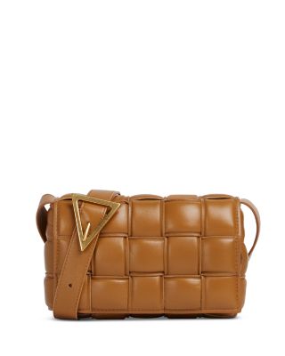 Bottega Veneta - Small Padded Cassette Intreccio Leather Shoulder Bag